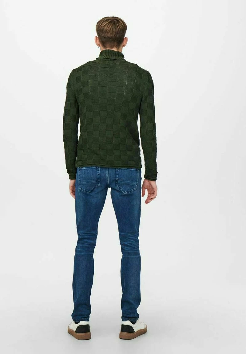 Only & Sons Herren ONSHELIX - Strickpullover - Peat 3 Only & Sons Herren ONSHELIX - Strickpullover - Peat – Bild 3