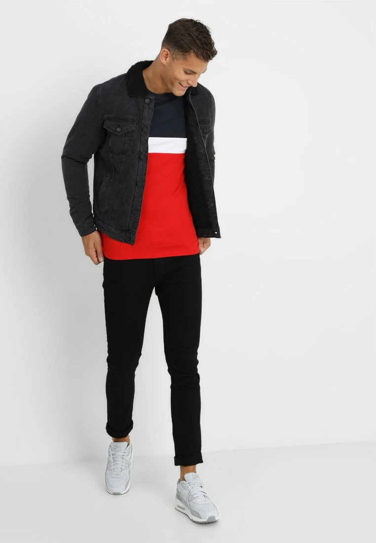 Only & Sons Herren ONSBAILEY - T-Shirt Print - Dark Navy/racing Red 2 Only & Sons Herren ONSBAILEY - T-Shirt Print - Dark Navy/racing Red – Bild 2