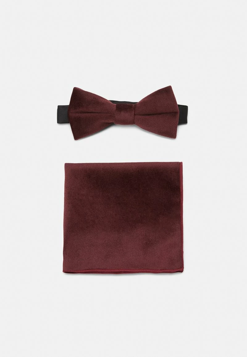 Only & Sons ONSTBOX THEO BOW TIE HANKERCHIEF SET - Einstecktuch - Winetasting | Herren 3 Only & Sons ONSTBOX THEO BOW TIE HANKERCHIEF SET - Einstecktuch - Winetasting | Herren – Bild 3