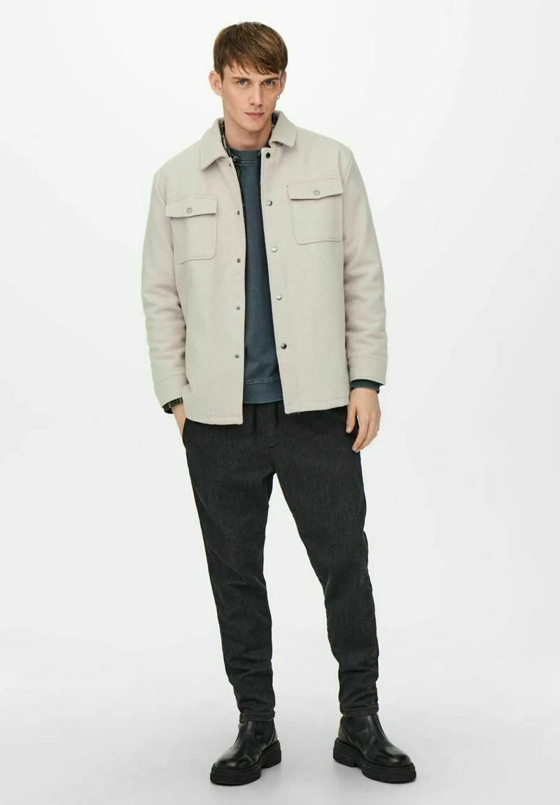 Only & Sons Herren Leichte Jacke - Pelican 2 Only & Sons Herren Leichte Jacke - Pelican – Bild 2