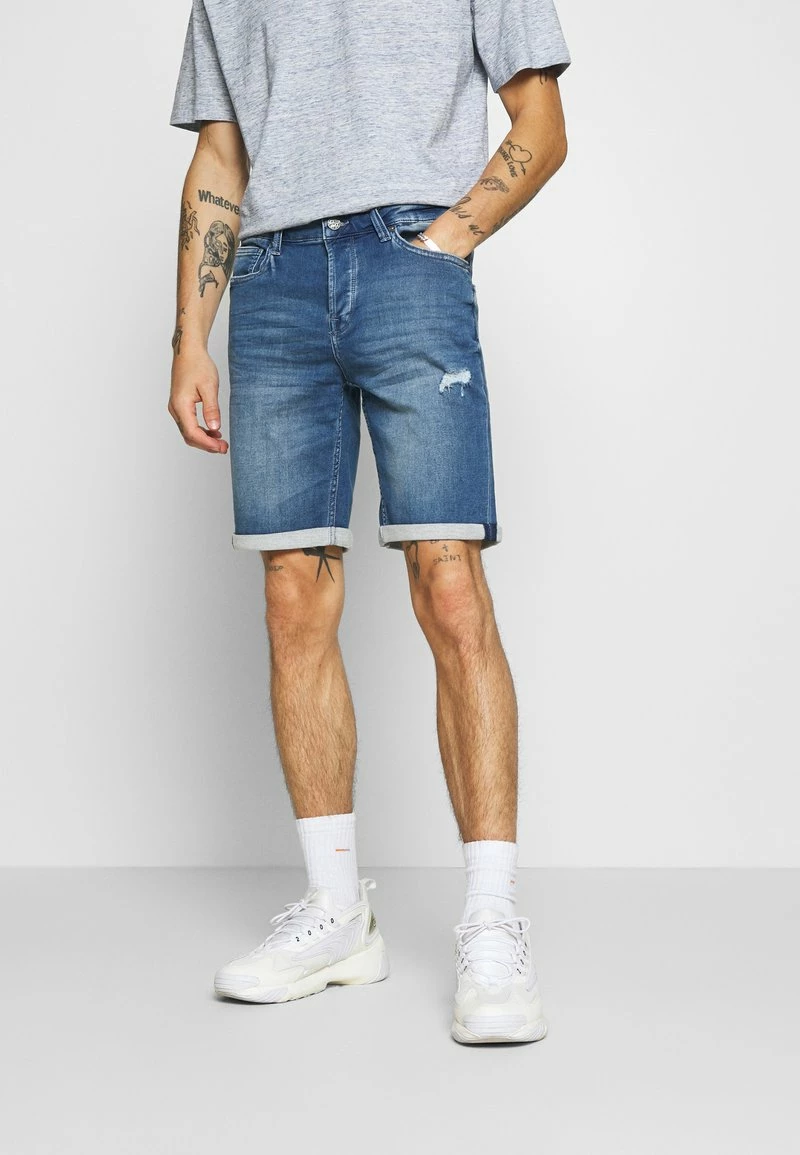 Only & Sons Herren ONSPLY - Jeans Shorts - Blue Denim 1 Only & Sons Herren ONSPLY - Jeans Shorts - Blue Denim