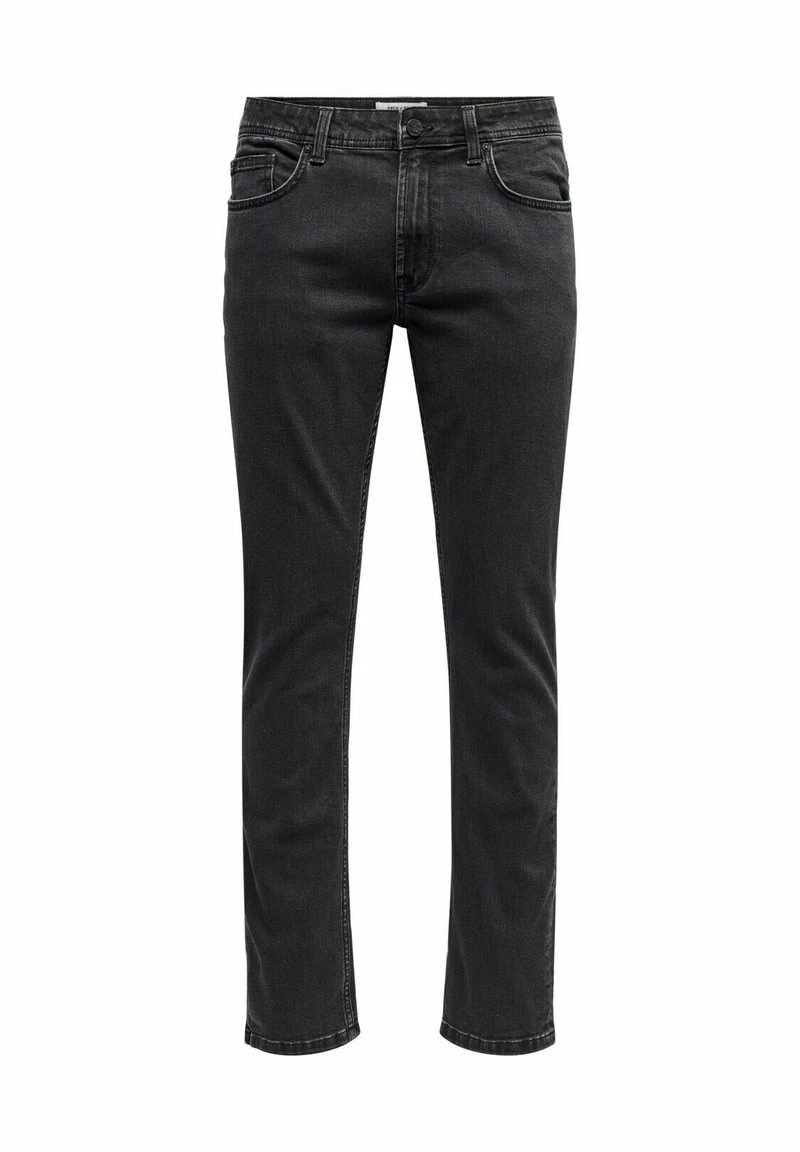 Only & Sons Herren REGULAR FIT STRAIGHT STRETCH ONSWEFT - Jeans Slim Fit - Schwarz 7 Only & Sons Herren REGULAR FIT STRAIGHT STRETCH ONSWEFT - Jeans Slim Fit - Schwarz – Bild 7