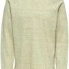 Only & Sons Herren Strickpullover - Oatmeal