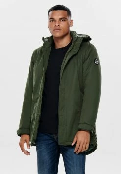 Only & Sons Herren ONSETHAN - Parka - Olive