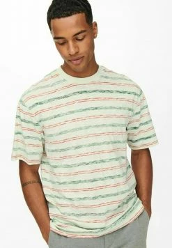 Only & Sons RELAXED FIT - T-Shirt Print - Dark Green | Herren -Only & Sons Geschäft 58aee8ce98ef48b0891b11757200f670