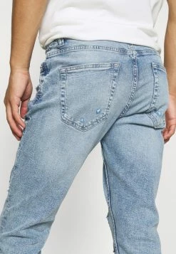 Only & Sons Herren ONSLOOM SLIM LIFE BLUEDESTROY - Jeans Slim Fit - Blue Denim -Only & Sons Geschäft 58f79b5a37e744c09dfc49c7697aeb1c