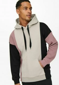 Only & Sons Herren RELAXED - Kapuzenpullover - Silver Lining -Only & Sons Geschäft 5a34acf590f94965a9aedaf0494d7bb1