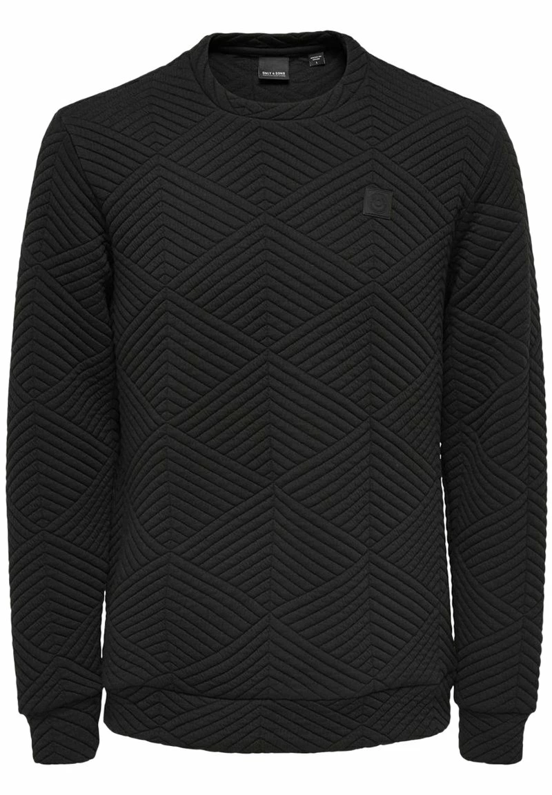 Only & Sons Herren Sweatshirt - Black 5 Only & Sons Herren Sweatshirt - Black – Bild 5