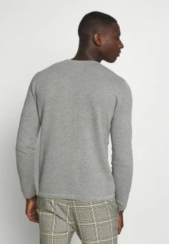 Only & Sons Herren ONSPANTER LIFE CREW - Strickpullover - Medium Grey Melange -Only & Sons Geschäft 5a7e632f17464c5eb07ee430c777843d