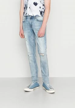 Only & Sons ONSLOOM LIFE SLIM DAMAGEMA - Jeans Slim Fit - Blue Denim | Herren