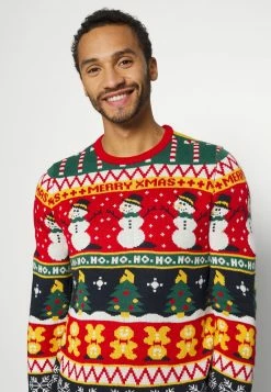 Only & Sons ONSX-MAS MULTI JAQUARD - Strickpullover - Pompeian Red | Herren -Only & Sons Geschäft 5c6e2a210a924aac83518c4bfa240df6