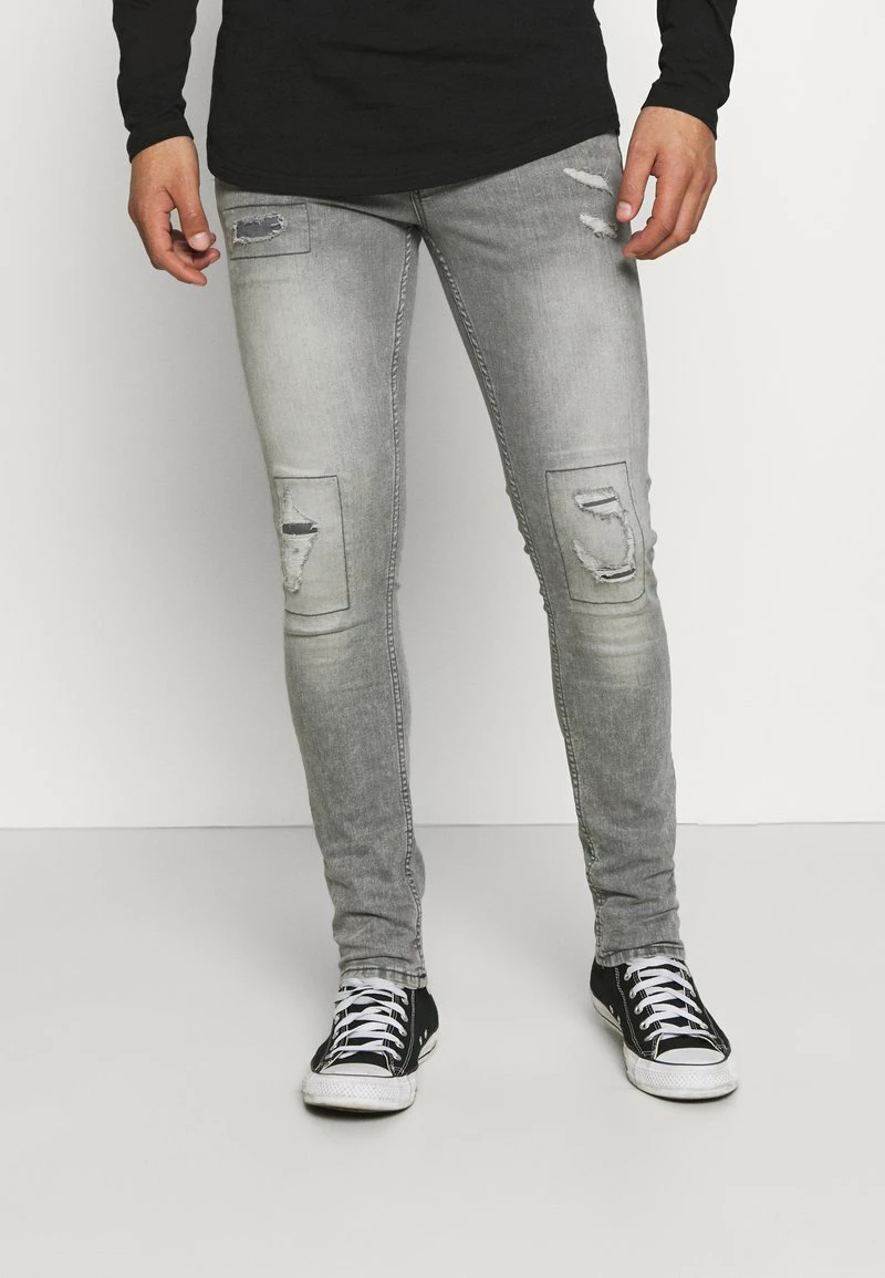 Only & Sons ONSLOOM LIFE - Jeans Slim Fit - Grey Denim | Herren 1 Only & Sons ONSLOOM LIFE - Jeans Slim Fit - Grey Denim | Herren