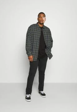 Only & Sons Herren ONSMATT LONGY TEE 2 PACK - T-Shirt Basic - Black