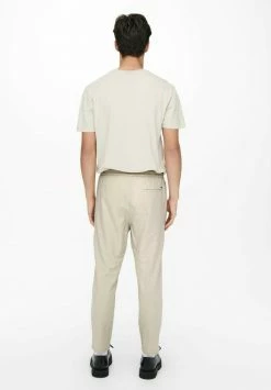 Only & Sons Herren RELAXED BEQUEMEONSLINUS - Stoffhose - Grau -Only & Sons Geschäft 5dbfd196f6b84d50a155d47d0b434984