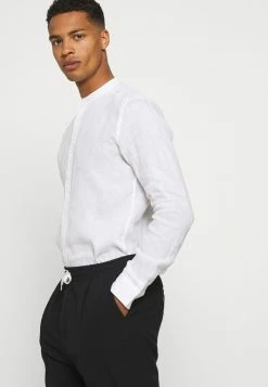 Only & Sons Herren ONSKARLO MAO SHIRT - Hemd - White -Only & Sons Geschäft 5e60f8fe515543e89b8db0f7a0576228