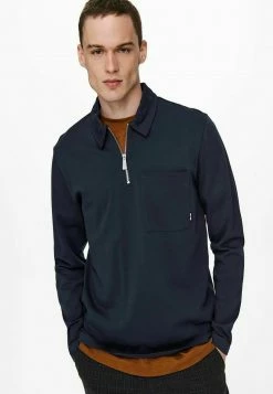 Only & Sons Herren Poloshirt - Dark Navy -Only & Sons Geschäft 5e89ad4ad9a54452b21e84496951148b