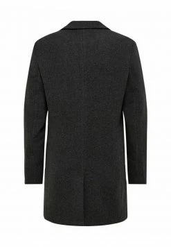 Only & Sons Herren Klassischer Mantel - Dark Grey Melange -Only & Sons Geschäft 5ee50515a4e946229ca797520e34ed9e