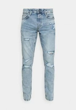 Only & Sons Herren ONSLOOM SLIM LIFE BLUEDESTROY - Jeans Slim Fit - Blue Denim -Only & Sons Geschäft 600be93befc44d7ab6b815d54fde71f8
