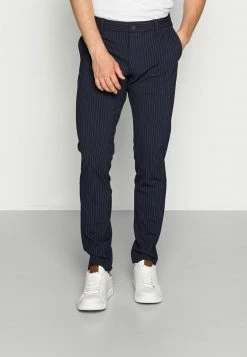 Only & Sons Herren ONSMARK PANT STRIPE - Stoffhose - Night Sky