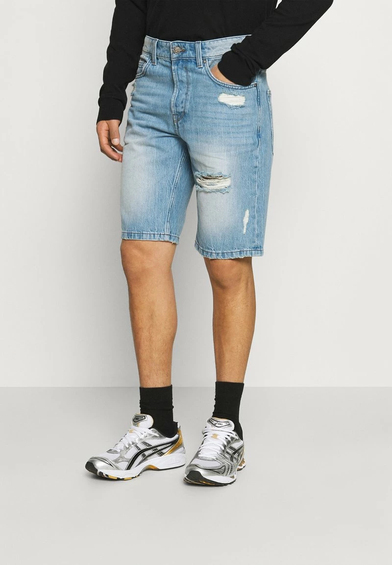 Only & Sons Herren ONSAVI LIFE - Jeans Shorts - Blue Denim 1 Only & Sons Herren ONSAVI LIFE - Jeans Shorts - Blue Denim