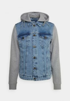 Only & Sons Herren ONSCOIN HOOD TRUCK - Jeansjacke - Blue Denim
