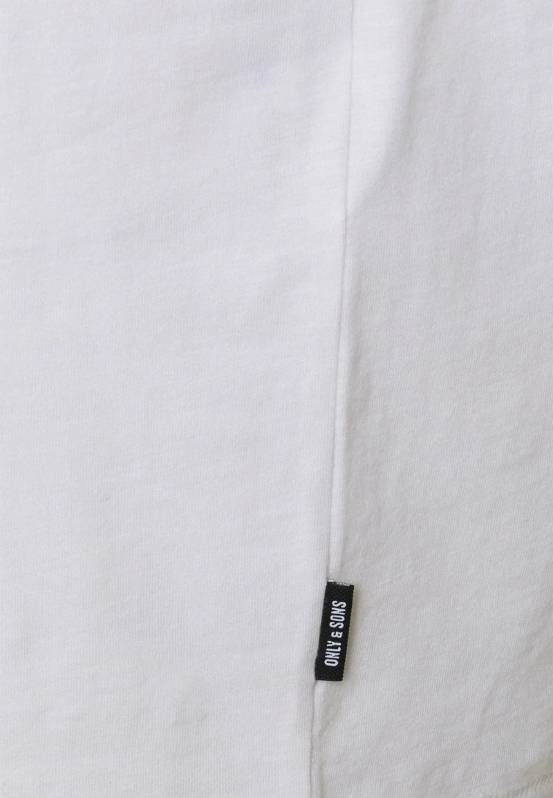 Only & Sons Herren ONSMILLENIUM LIFE TEE - Langarmshirt - White 3 Only & Sons Herren ONSMILLENIUM LIFE TEE - Langarmshirt - White – Bild 3