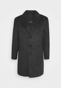 Only & Sons Herren Klassischer Mantel - Dark Grey Melange -Only & Sons Geschäft 62f9f9136f1a46c8bb91395c6266289d