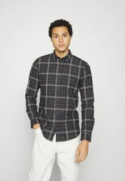 Only & Sons Herren ONSMAZI LIFE CHECKED - Hemd - Dark Navy