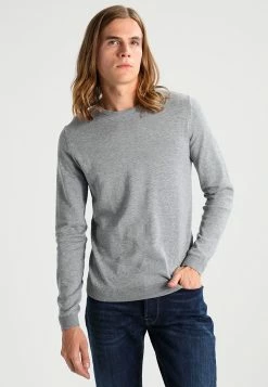 Only & Sons Herren ONSALEX CREW NECK - Strickpullover - Medium Grey Melange