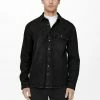 Only & Sons Herren Jeansjacke - Black Denim