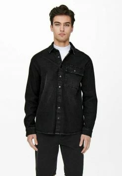 Only & Sons Herren Jeansjacke - Black Denim