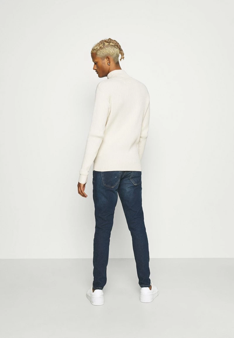 Only & Sons Herren ONSWARP LIFE DAMAGE - Jeans Slim Fit - Blue Denim 3 Only & Sons Herren ONSWARP LIFE DAMAGE - Jeans Slim Fit - Blue Denim – Bild 3