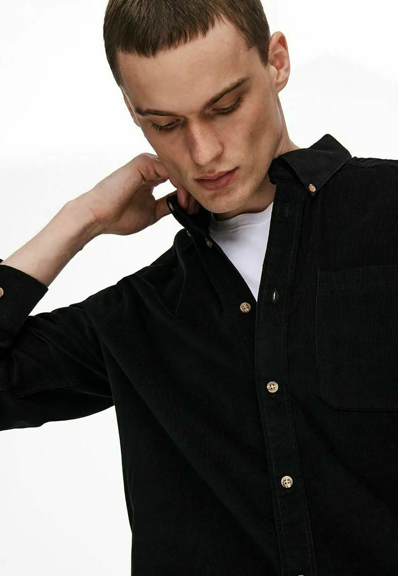 Only & Sons Hemd - Black | Herren 4 Only & Sons Hemd - Black | Herren – Bild 4