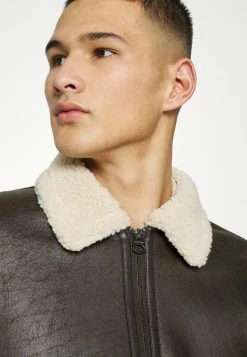 Only & Sons Herren ONSBEN AVIATOR - Kunstlederjacke - Demitasse -Only & Sons Geschäft 65f3910342f548169cdb7489fefbd9f9