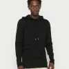 Only & Sons Herren ONSCASPER LONGLINE HOODIE - Strickpullover - Black