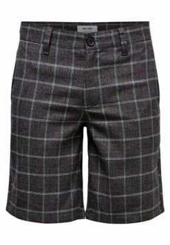 Only & Sons Herren Shorts - Dark Grey Melange -Only & Sons Geschäft 668366bd54ff4ca29d5b2c8ea78bef11