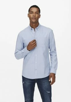 Only & Sons Herren ONSNEIL LIFE OXFORD - Hemd - Cashmere Blue