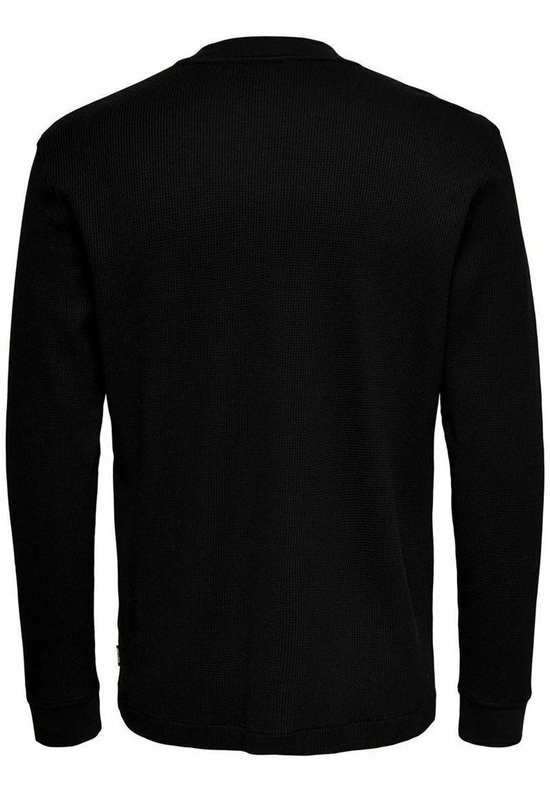 Only & Sons Herren Langarmshirt - Black 5 Only & Sons Herren Langarmshirt - Black – Bild 5