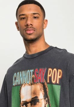 Only & Sons ONSPOPSMOKE TEE UNISEX - T-Shirt Print - Black -Only & Sons Geschäft 6900e77c6f5642c1b8605f304f51c695