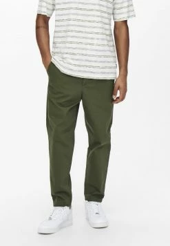 Only & Sons Herren ONSDEW TAPERED - Chino - Olive Night