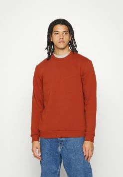 Only & Sons Herren ONSCERES LIFE CREW NECK - Sweatshirt - Burnt Henna