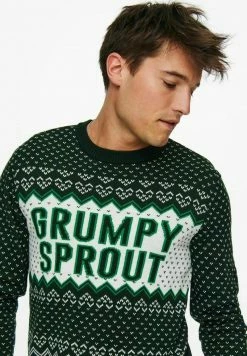 Only & Sons Herren ONSX MAS GRUMPY BEER - Strickpullover - Pine Grove 11 Only & Sons Herren ONSX MAS GRUMPY BEER - Strickpullover - Pine Grove -Only & Sons Geschäft 699bb217f63b47cea14c7857df013cae