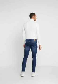 Only & Sons Herren ONSWARP - Jeans Skinny Fit - Blue Denim -Only & Sons Geschäft 69e9d389fdc24a04b9680d7bb6d0c002