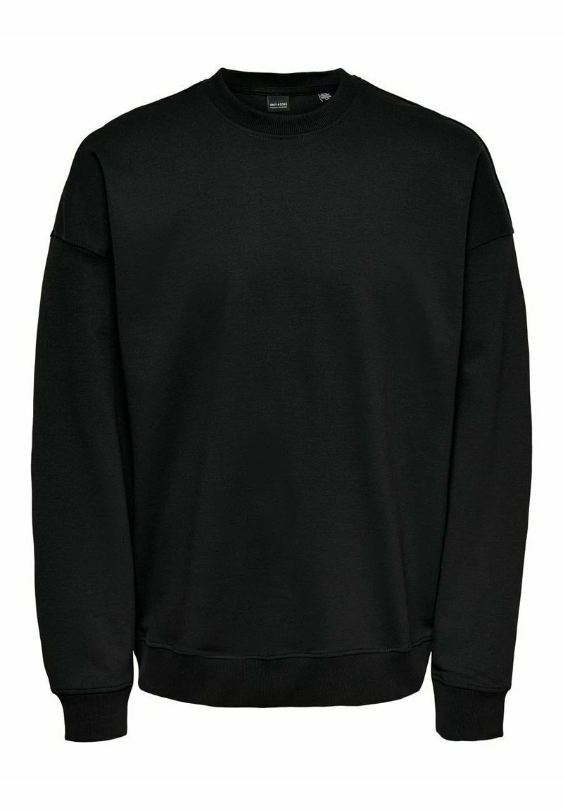 Only & Sons Sweatshirt - Black | Herren 5 Only & Sons Sweatshirt - Black | Herren – Bild 5