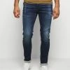 Only & Sons Herren ONSLOOM LIFE ZIP - Jeans Slim Fit - Blue Denim