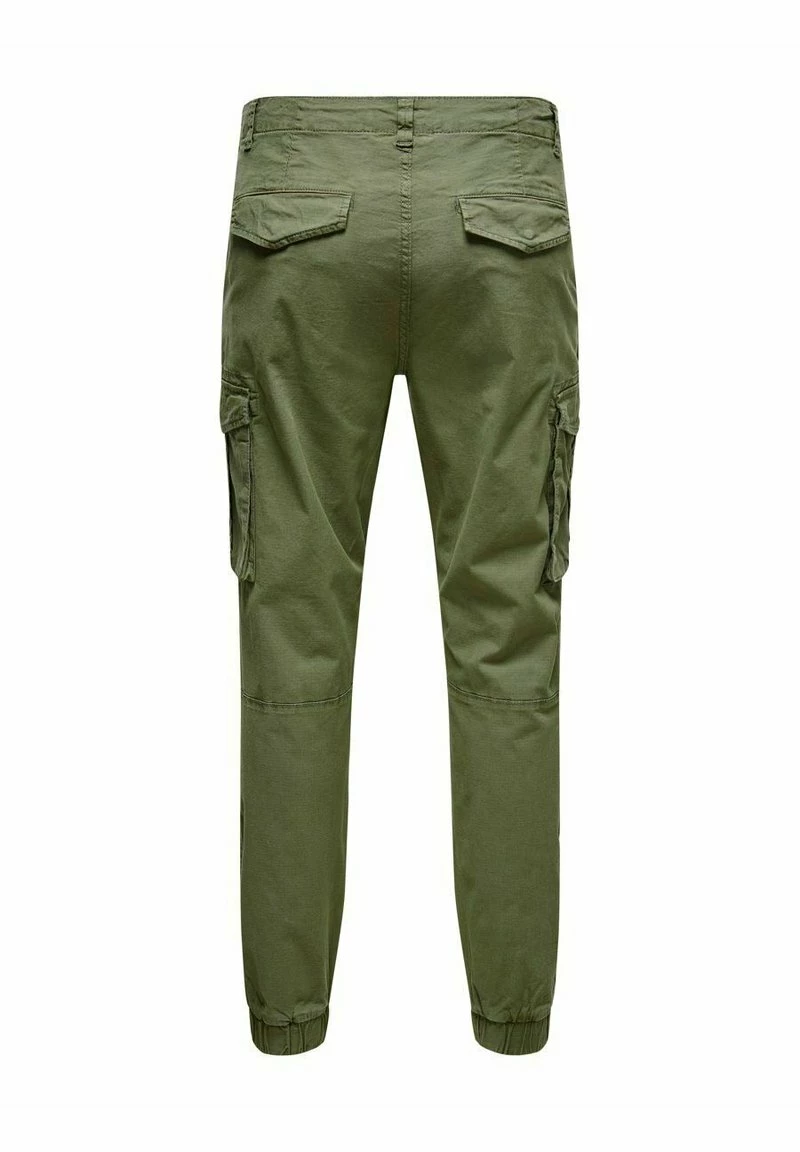 Only & Sons Herren Cargohose - Olive Night 2 Only & Sons Herren Cargohose - Olive Night – Bild 2