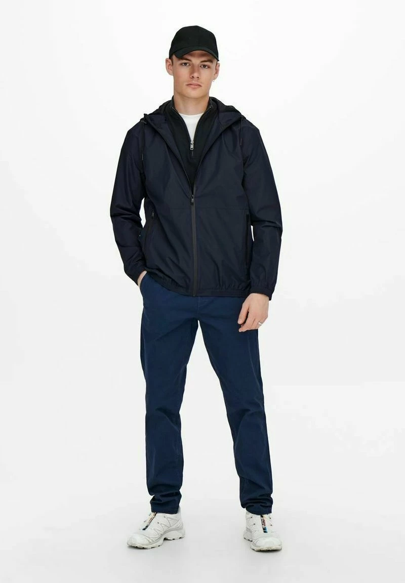 Only & Sons Herren Outdoorjacke - Dark Navy 2 Only & Sons Herren Outdoorjacke - Dark Navy – Bild 2