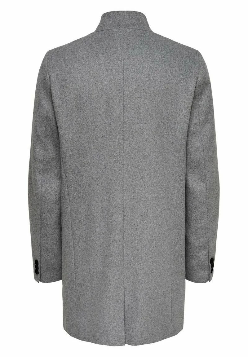 Only & Sons Herren Kurzmantel - Light Grey Melange 7 Only & Sons Herren Kurzmantel - Light Grey Melange – Bild 7