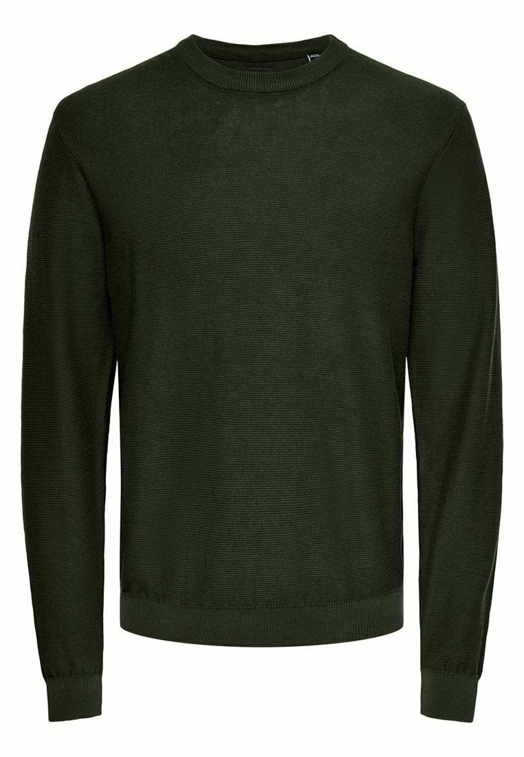 Only & Sons STRUKTUR - Strickpullover - Peat | Herren 1 Only & Sons STRUKTUR - Strickpullover - Peat | Herren