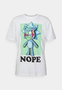 Only & Sons ONSRICKNMORTY TEE UNISEX - T-Shirt Print - Bright White